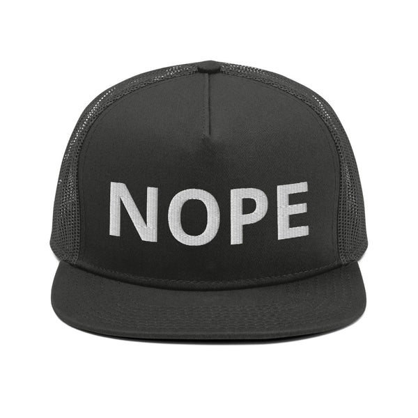 NOPE Mesh Back Snapback