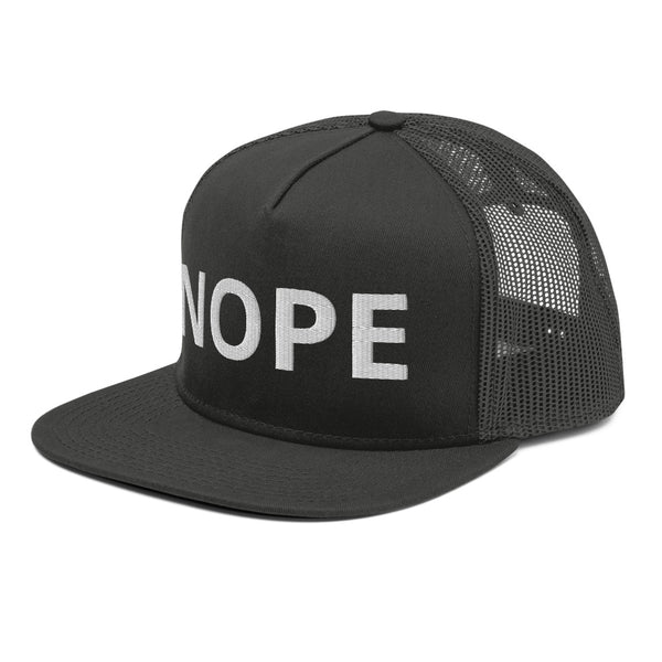 NOPE Mesh Back Snapback
